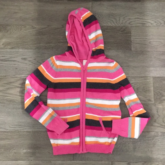 Gymboree Other - 🐰Gymboree girls Cardigan zip up sweater, small size 5 6
